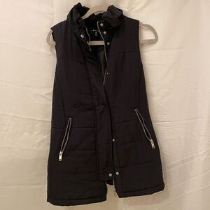 Black Puffer Vest